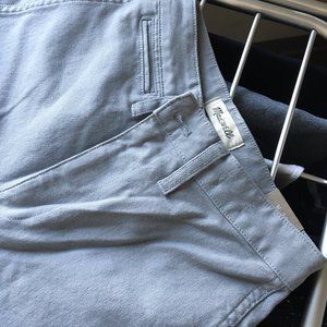 Madewell Slim Emmett Wide-Leg Crop Pants 24"